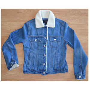 Women Blue Jacket Size S